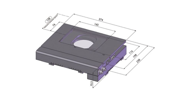 Marzhauser電動掃描載物臺Scanplus100